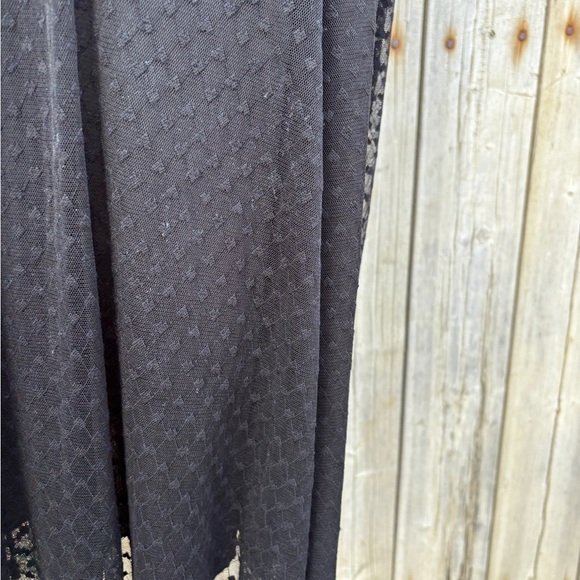 Suzy Shier Black Dress Sz L - Picture 4 of 9